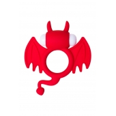 Красное эрекционное кольцо на пенис JOS COCKY DEVIL - JOS - в Электростали купить с доставкой