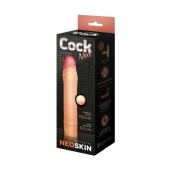 Телесная насадка-удлинитель из неоскин - 19,5 см. - LOVETOY (А-Полимер) - в Электростали купить с доставкой
