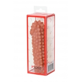 Телесная насадка на фаллос с бугорками KOKOS Extreme Sleeve 10 - 15,8 см. - KOKOS - в Электростали купить с доставкой
