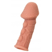 Насадка на фаллос с пузыриками, венками и ребристостью KOKOS Extreme Sleeve 09 - 12,7 см. - KOKOS - в Электростали купить с доставкой