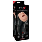 Мастурбатор-ротик Deep Throat Vibrating Stroker - Pipedream - в Электростали купить с доставкой