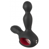 Черный вибромассажер простаты с нагревом и ротацией Prostate Plug - 14,5 см. - Orion - в Электростали купить с доставкой