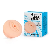 Телесная насадка-вагина на помпу - Sex Expert - в Электростали купить с доставкой