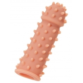 Телесная реалистичная насадка KOKOS Extreme Sleeve 03 с дополнительной стимуляцией - 12,7 см. - KOKOS - в Электростали купить с доставкой