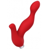Красный силиконовый вибростимулятор простаты Proman - 12,5 см. - ToyFa - в Электростали купить с доставкой