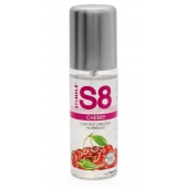 Смазка на водной основе S8 Flavored Lube со вкусом вишни - 125 мл. - Stimul8 - купить с доставкой в Электростали