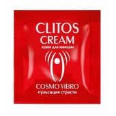 Пробник возбуждающего крема для женщин Clitos Cream - 1,5 гр. - Биоритм - купить с доставкой в Электростали