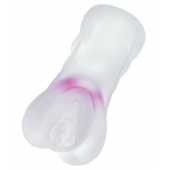 Прозрачный реалистичный мастурбатор Juicy Pussy Crystal Rose - ToyFa - в Электростали купить с доставкой