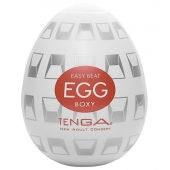 Мастурбатор-яйцо EGG Boxy - Tenga - в Электростали купить с доставкой