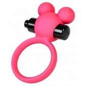 Розовое виброкольцо на пенис A-Toys - A-toys - в Электростали купить с доставкой