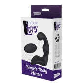 Черный вибромассажер простаты REMOTE BOOTY PLEASER - Dream Toys - в Электростали купить с доставкой
