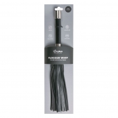 Черная плеть Easytoys Flogger With Metal Grip - 38 см. - Easy toys - купить с доставкой в Электростали