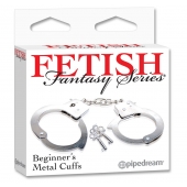 Металлические наручники Beginner s Metal Cuffs - Pipedream - купить с доставкой в Электростали
