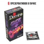 Ароматизированные презервативы DOMINO  Фруктовый слот  - 6 шт. - Domino - купить с доставкой в Электростали
