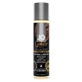 Лубрикант с ароматом шоколада JO GELATO DECADENT DOUBLE CHOCOLATE - 30 мл. - System JO - купить с доставкой в Электростали