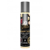 Лубрикант с ароматом трюфелей из белого шоколада и малины JO GELATO WHITE CHOCOLATE RASPBERRY TRUFFLE - 30 мл. - System JO - купить с доставкой в Электростали