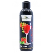 Интимный гель-смазка JUICY FRUIT с ароматом клубники - 200 мл. - БиоМед - купить с доставкой в Электростали