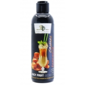 Интимный гель-смазка JUICY FRUIT с ароматом солёной карамели - 200 мл. - БиоМед - купить с доставкой в Электростали
