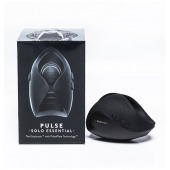 Черный инновационный мужской вибратор PULSE SOLO ESSENTIAL - Hot Octopuss - в Электростали купить с доставкой