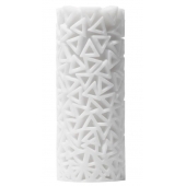 Белый 3D мастурбатор PILE - Tenga - в Электростали купить с доставкой