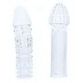 Комплект из 2 прозрачных насадок на пенис PENIS EXTENDER PACK - Dream Toys - в Электростали купить с доставкой