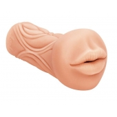 Телесный мастурбатор-ротик Sweet Lips - Lola Games - в Электростали купить с доставкой