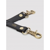 Черный фиксатор для манжет Bound to You Faux Leather Hogtie - Fifty Shades of Grey - купить с доставкой в Электростали