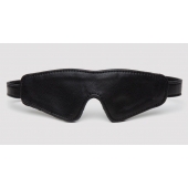 Черная плотная маска на глаза Bound to You Faux Leather Blindfold - Fifty Shades of Grey - купить с доставкой в Электростали