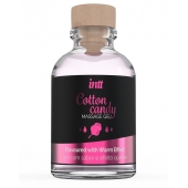 Массажный гель с согревающим эффектом Cotton Candy - 30 мл. - INTT - купить с доставкой в Электростали