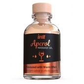 Массажный гель с согревающим эффектом Aperol - 30 мл. - INTT - купить с доставкой в Электростали
