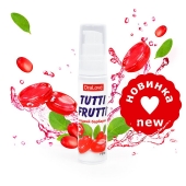 Гель-смазка Tutti-frutti со вкусом барбариса - 30 гр. - Биоритм - купить с доставкой в Электростали