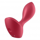 Красный вибромассажёр простаты Satisfyer Backdoor Lover - 14 см. - Satisfyer - в Электростали купить с доставкой