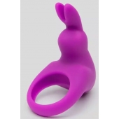 Фиолетовое эрекционное виброкольцо Happy Rabbit Cock Ring Kit - Happy Rabbit - в Электростали купить с доставкой