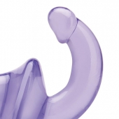 Фиолетовый безремневой страпон Strapless Strap-On - Lux Fetish - купить с доставкой в Электростали