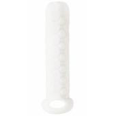Белый фаллоудлинитель Homme Long - 13,5 см. - Lola Games - в Электростали купить с доставкой