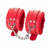Красные оковы Anonymo из искусственной кожи - ToyFa - купить с доставкой в Электростали