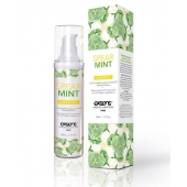 Разогревающее массажное масло Gourmet Spearmint Organic с органическими ингредиентами - 50 мл. - Exsens - купить с доставкой в Электростали