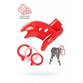 Красный мужской пояс верности из пластика - ToyFa - купить с доставкой в Электростали