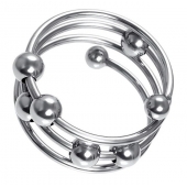 Большое металлическое кольцо под головку пениса - ToyFa - купить с доставкой в Электростали