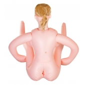 Надувная секс-кукла с реалистичной головой и поднятыми ножками - ToyFa - в Электростали купить с доставкой