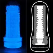 Светящийся в темноте мастурбатор Lumino Play Masturbator Ribbed - Lovetoy - в Электростали купить с доставкой