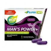 Возбуждающее средство для мужчин Mans Power plus - 10 капсул (0,35 гр.) +1 в подарок - SuperCaps - купить с доставкой в Электростали