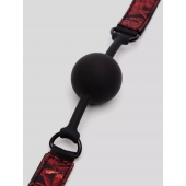 Кляп-шар на двусторонних ремешках Reversible Silicone Ball Gag - Fifty Shades of Grey - купить с доставкой в Электростали