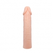 Удлиняющая насадка на пенис Deep Love - 21,5 см. - Baile - в Электростали купить с доставкой