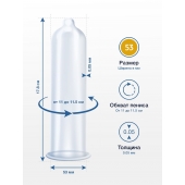 Презервативы MY.SIZE размер 53 - 10 шт. - My.Size - купить с доставкой в Электростали