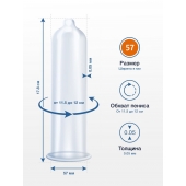 Презервативы MY.SIZE размер 57 - 10 шт. - My.Size - купить с доставкой в Электростали