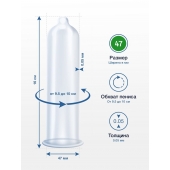 Презервативы MY.SIZE размер 47 - 3 шт. - My.Size - купить с доставкой в Электростали
