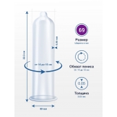 Презервативы MY.SIZE размер 69 - 3 шт. - My.Size - купить с доставкой в Электростали