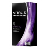 Презервативы с утолщённой стенкой VITALIS PREMIUM strong - 12 шт. - Vitalis - купить с доставкой в Электростали