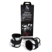 Серо-черные наручники Totally His - Fifty Shades of Grey - купить с доставкой в Электростали